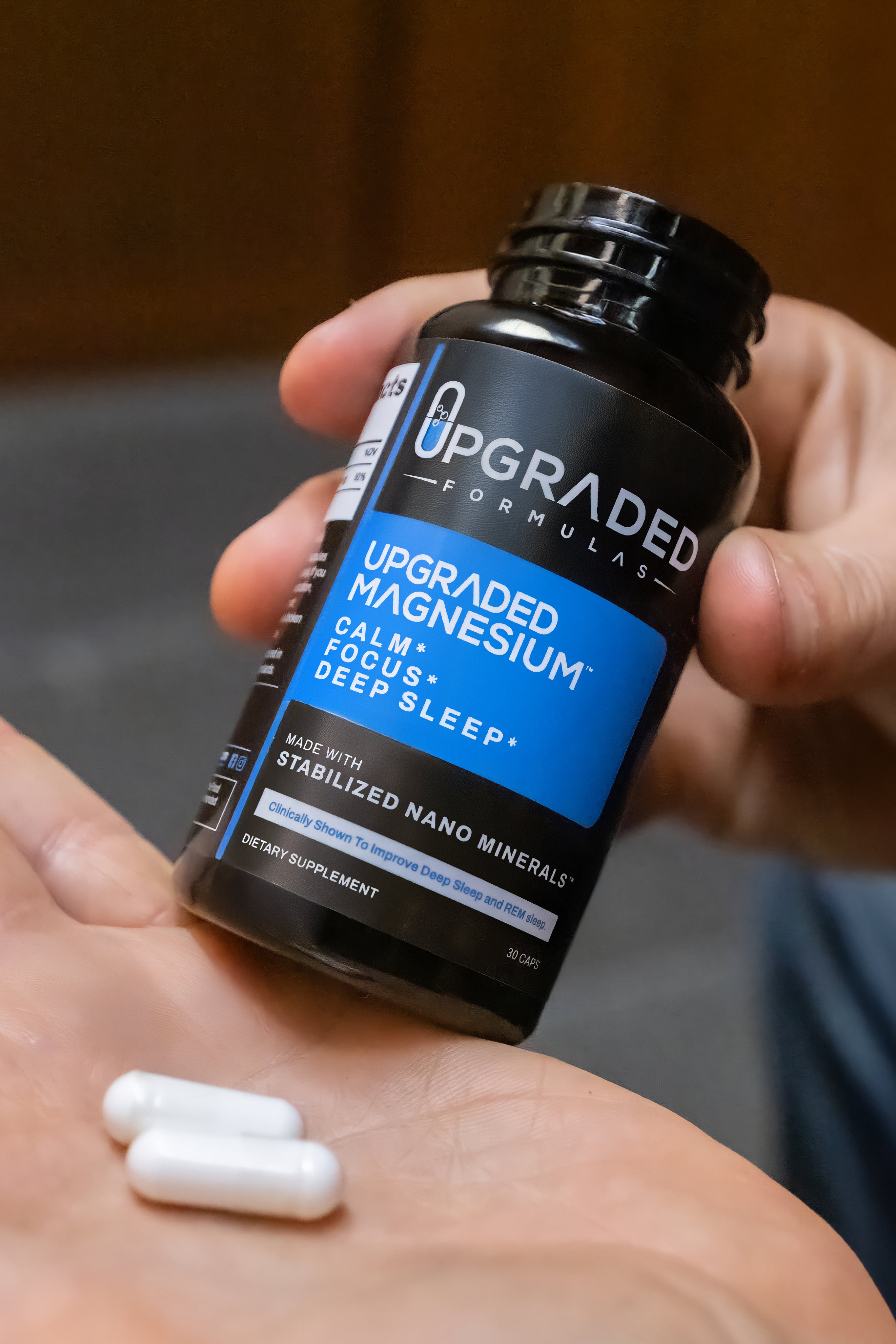 Upgraded Nano Magnesium — Clinically Shown to Improve Deep Sleep & REM Sleep
