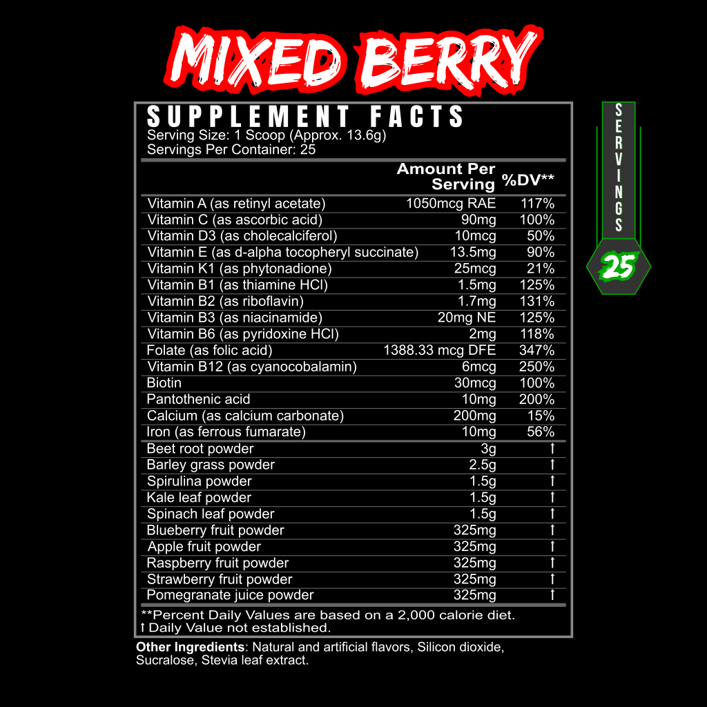 Performance Greens — Superfood Green Powder