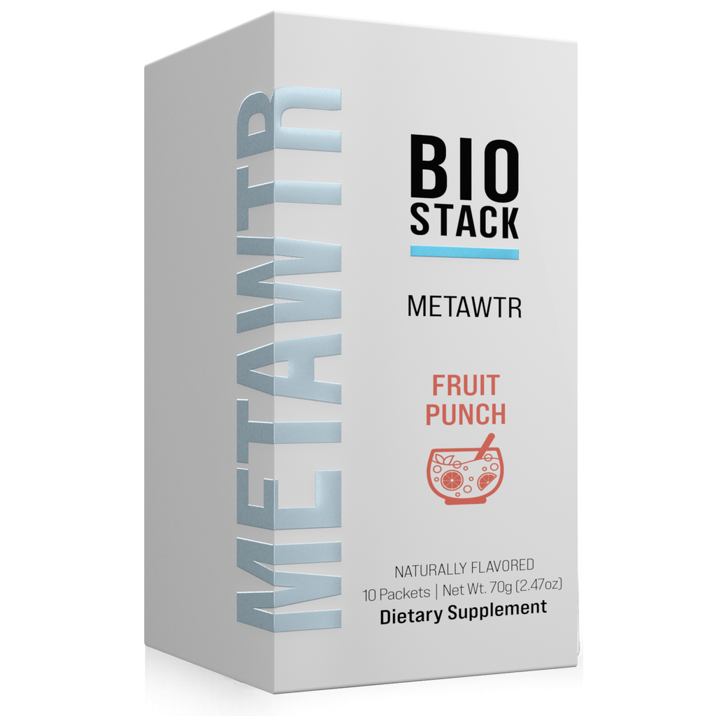 MetaWTR Hydration Drink Mix — Fruit Punch (10 Stick Pack)