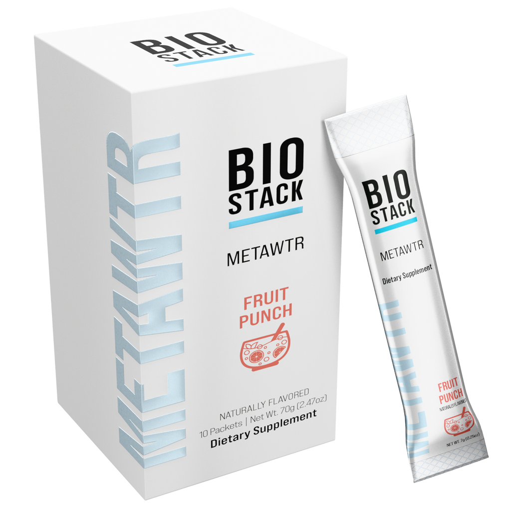 MetaWTR Hydration Drink Mix — Fruit Punch (10 Stick Pack)