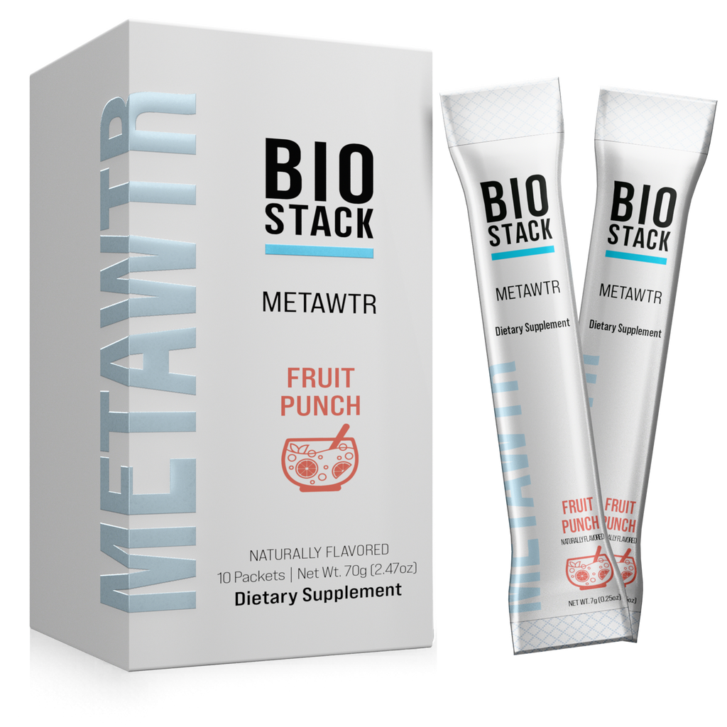 MetaWTR Hydration Drink Mix — Fruit Punch (10 Stick Pack)