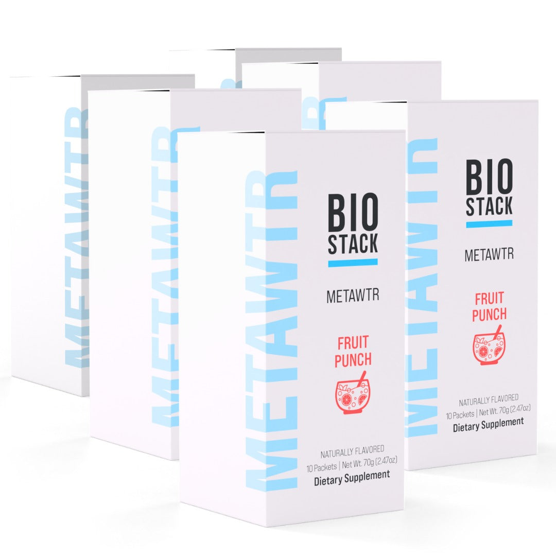 MetaWTR Hydration Drink Mix — Fruit Punch (10 Stick Pack)