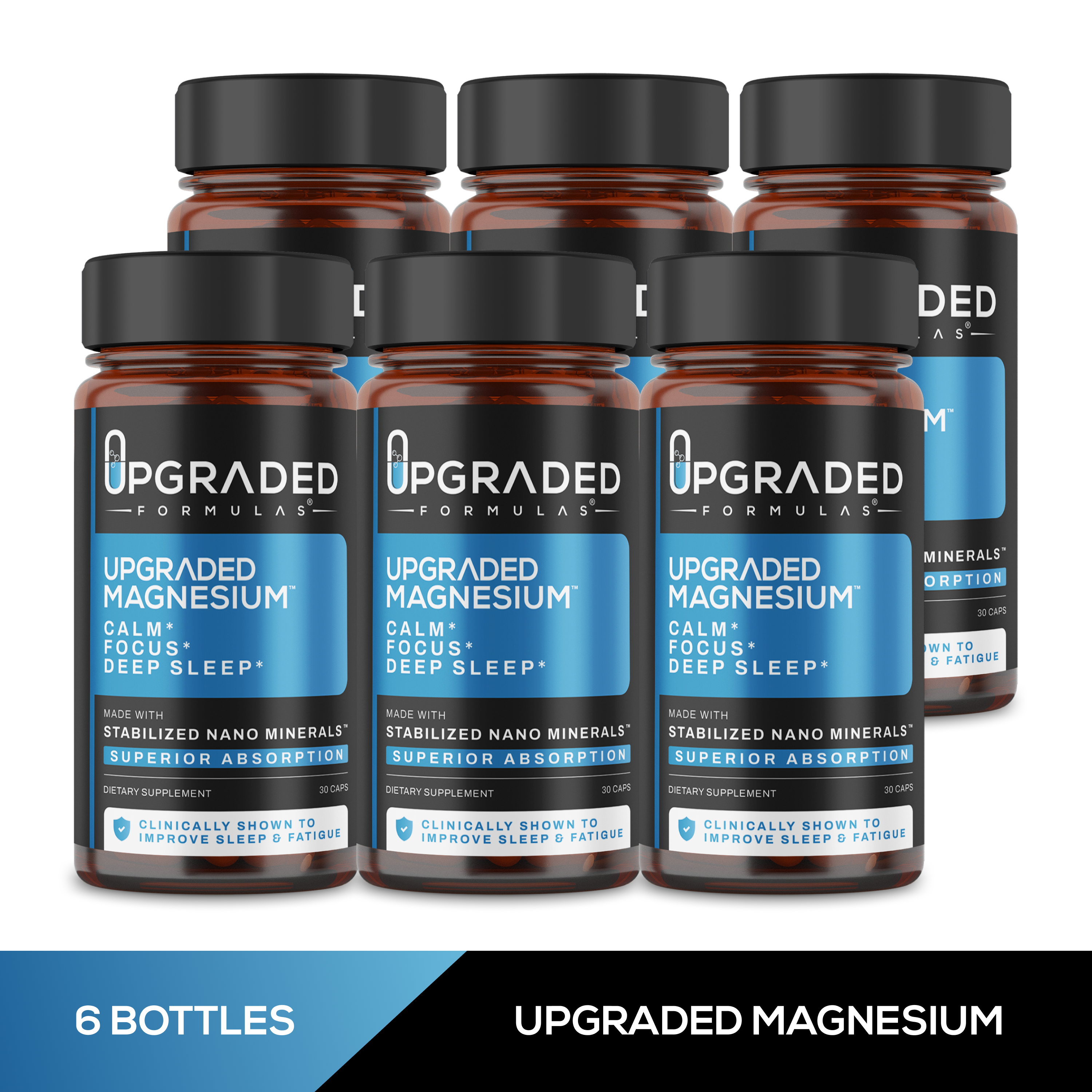 Upgraded Nano Magnesium — Clinically Shown to Improve Deep Sleep & REM Sleep