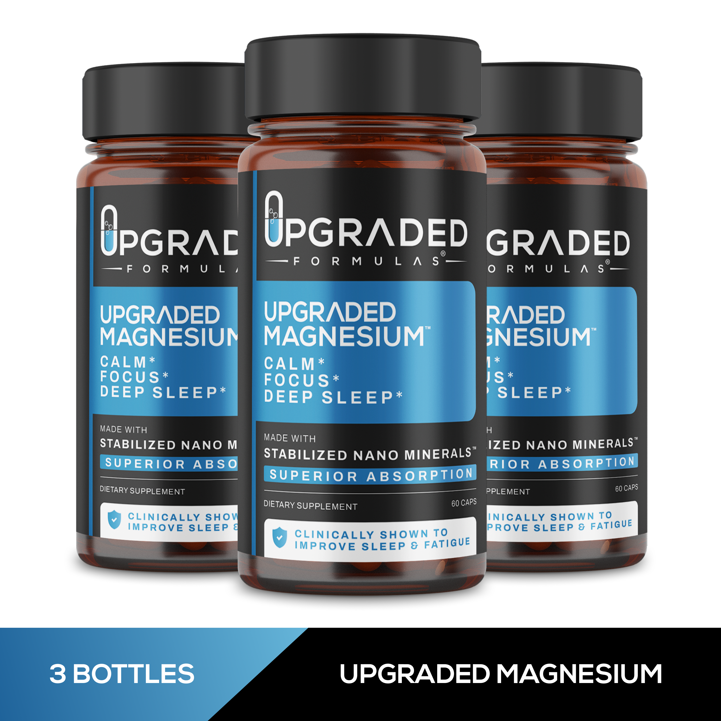 Upgraded Nano Magnesium — Clinically Shown to Improve Deep Sleep & REM Sleep