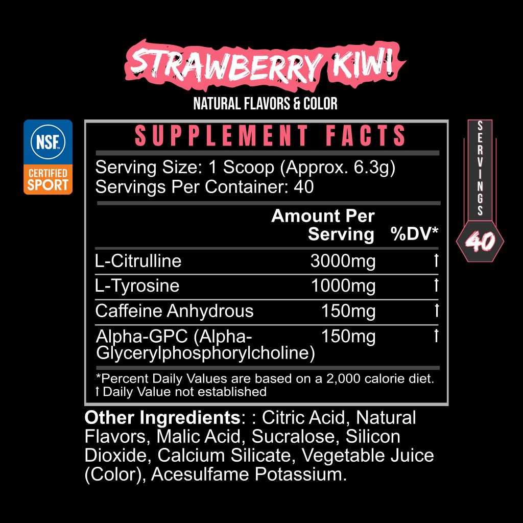 Pre Game — Customizable Caffeine Pre-Workout