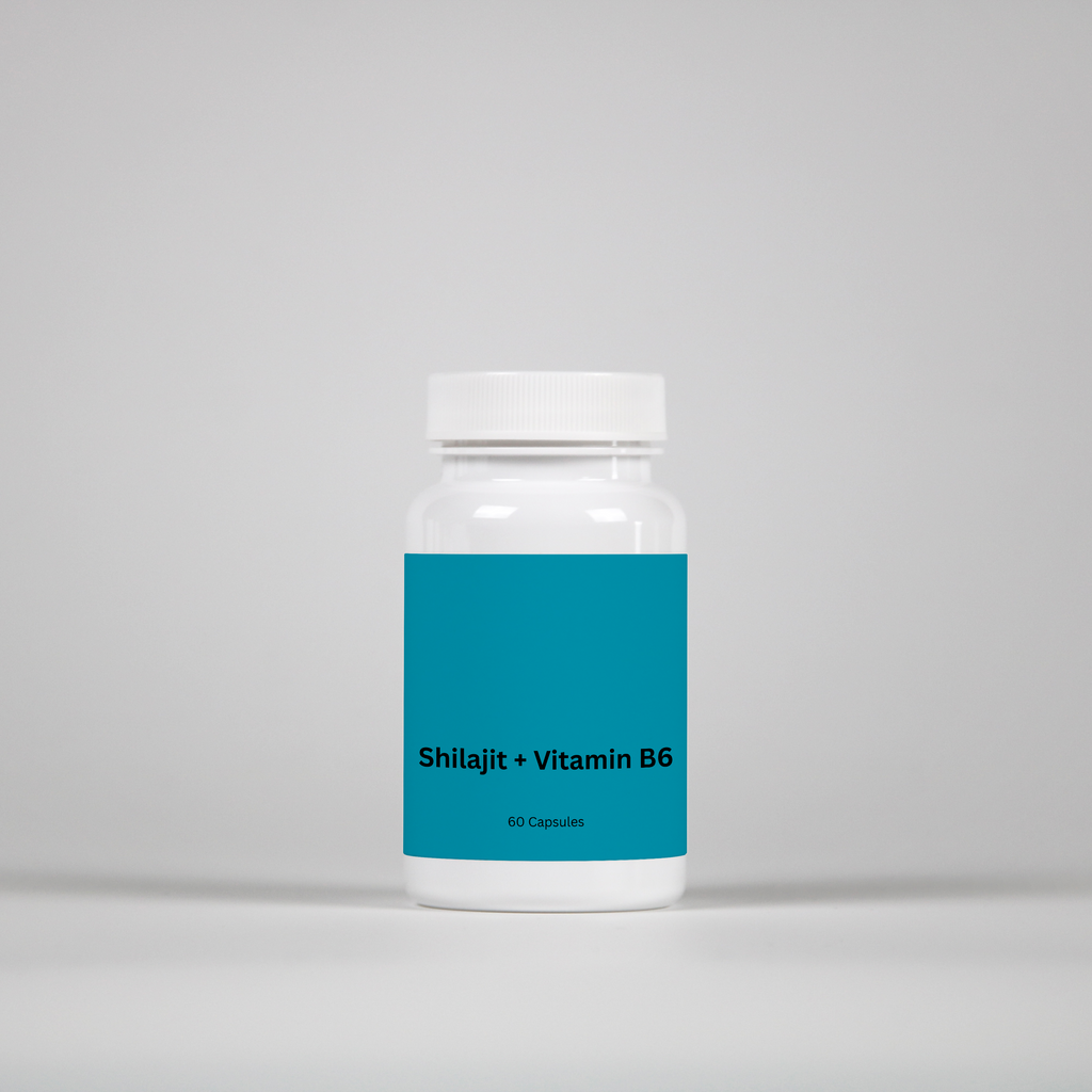 Shilajit + Vitamin B6 - 60 Capsules