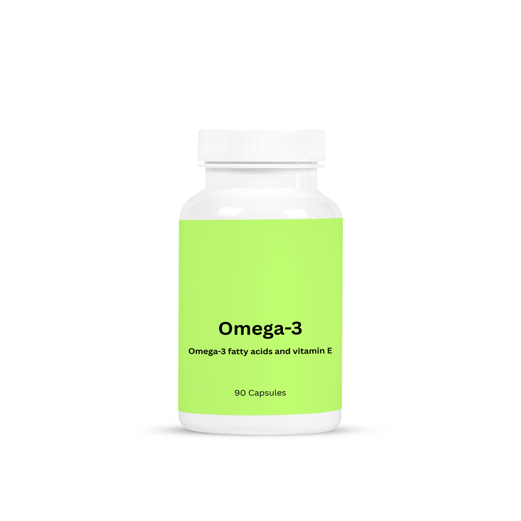 Omega-3 + Vitamin E – 90 Capsules