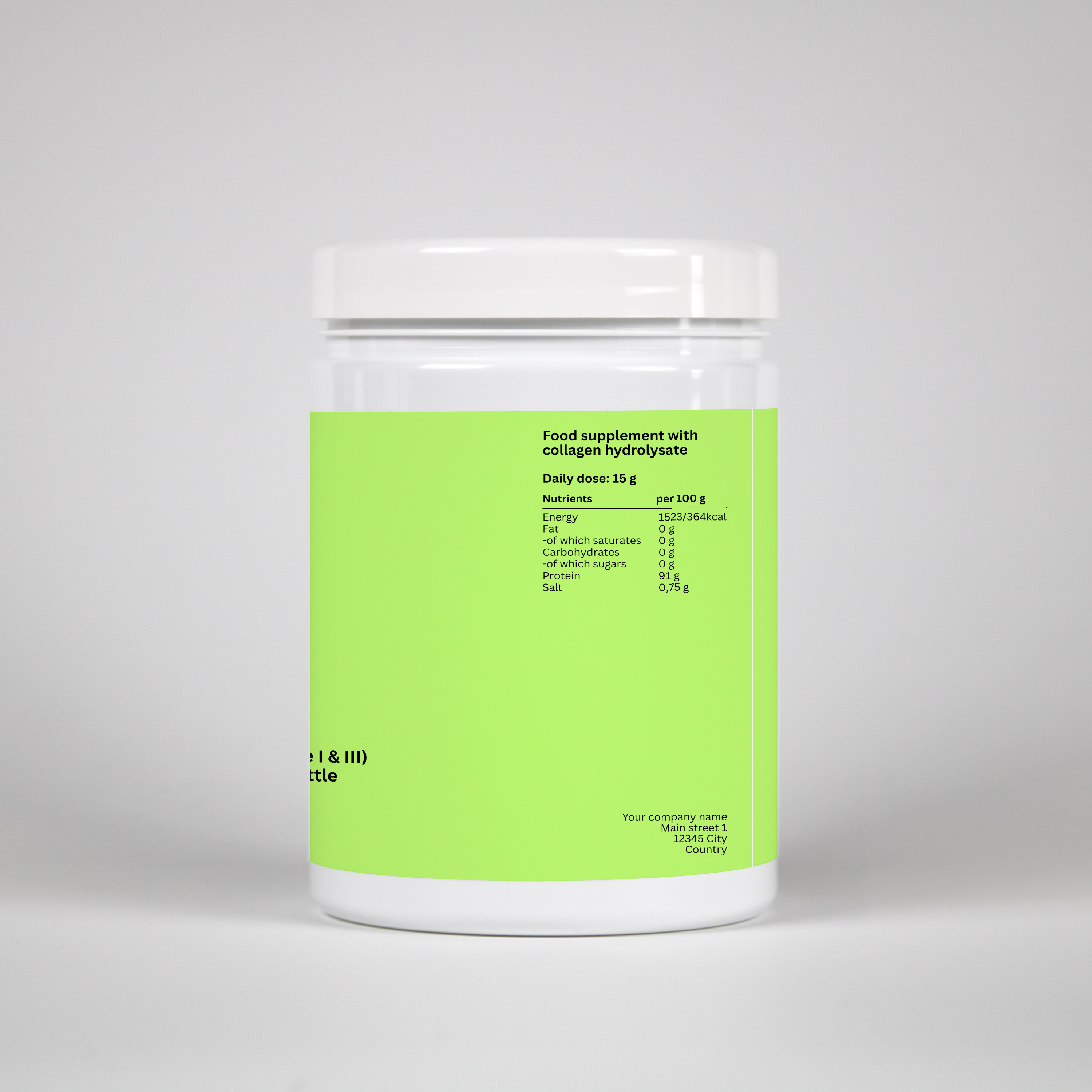 Collagen Hydrolysate – 300g