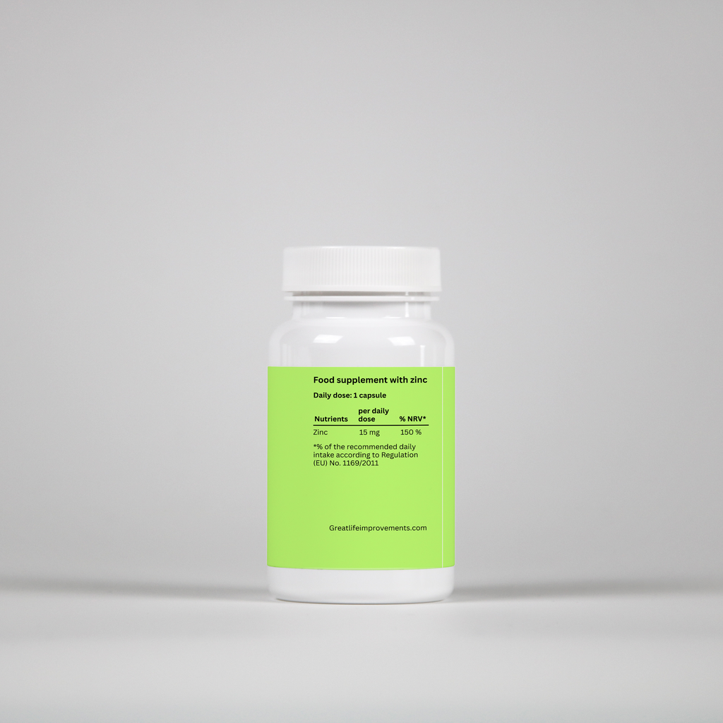 Zinc Bisglycinate – 60 Capsules