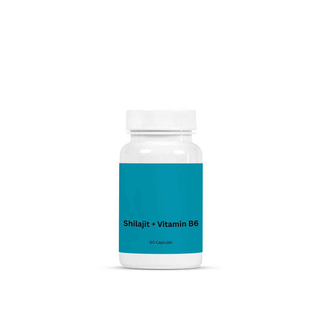 Shilajit + Vitamin B6 - 60 Capsules