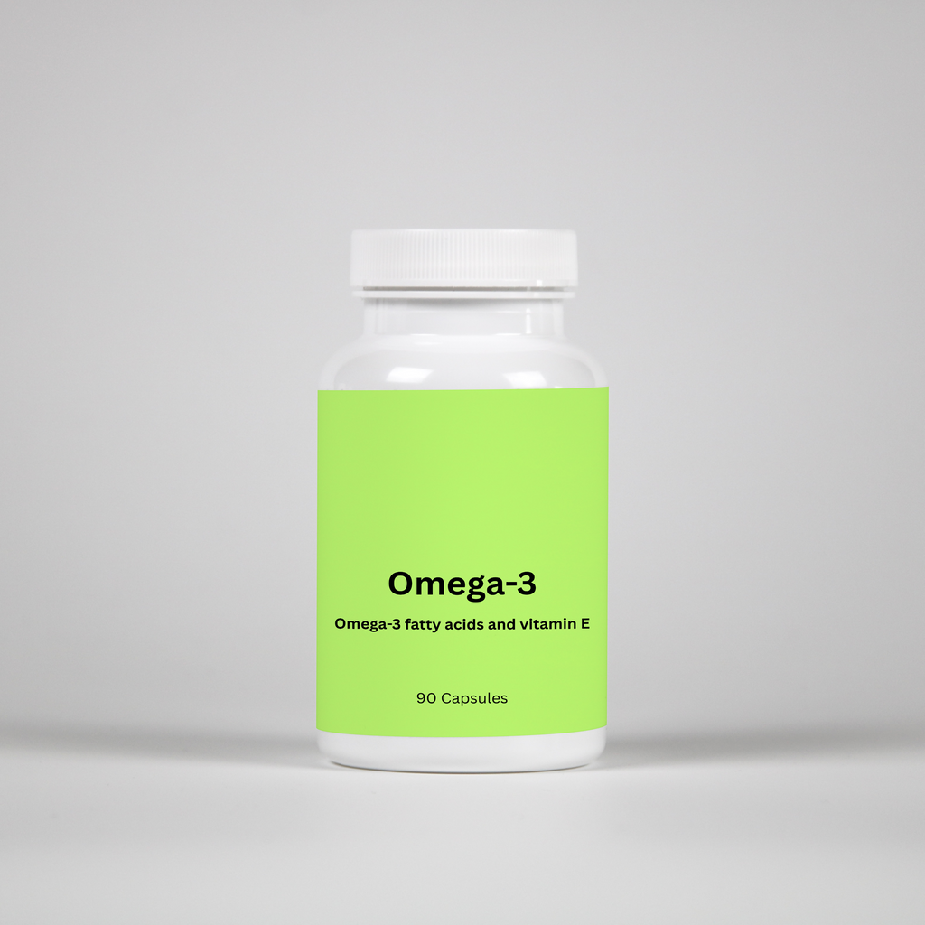 Omega-3 + Vitamin E – 90 Capsules