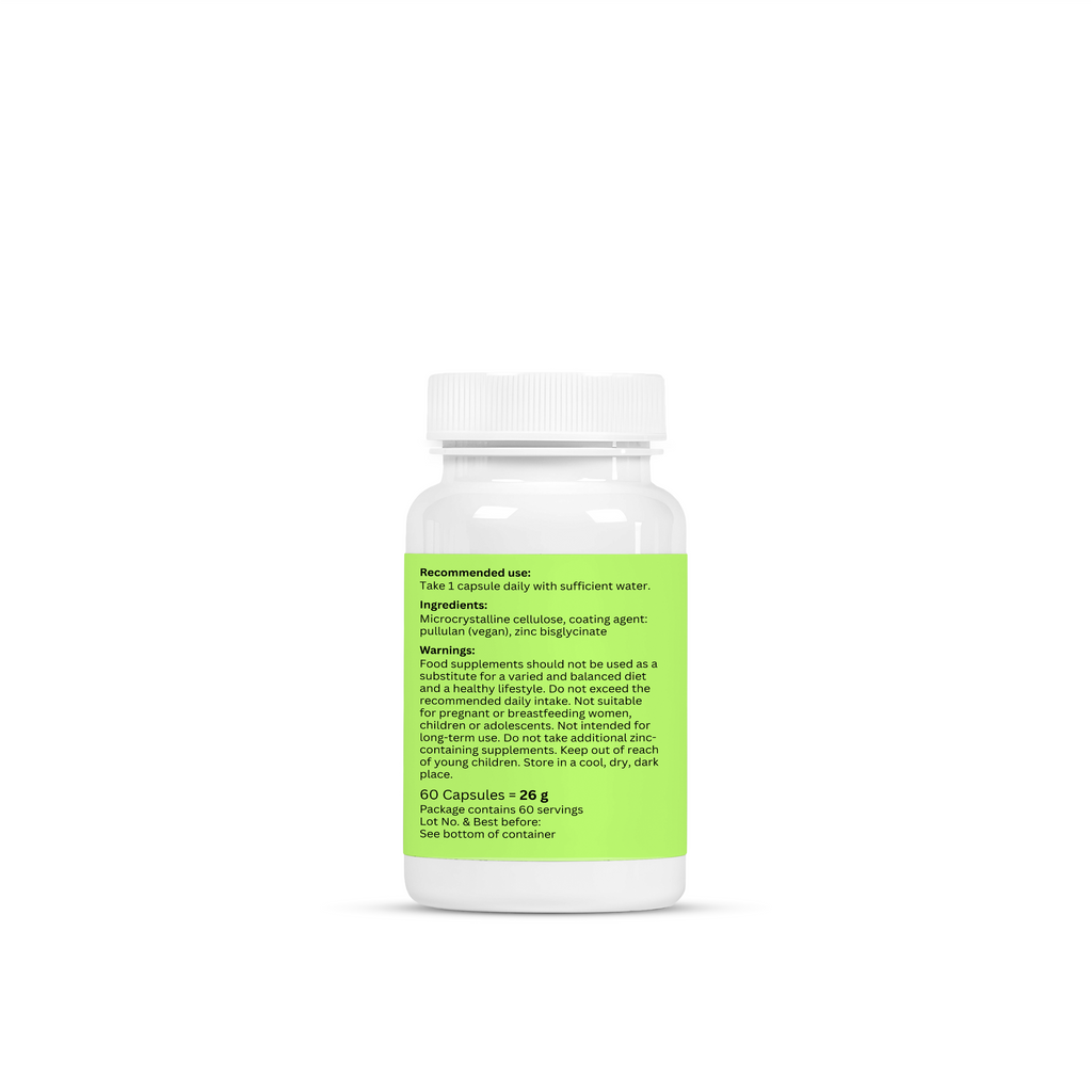 Zinc Bisglycinate – 60 Capsules
