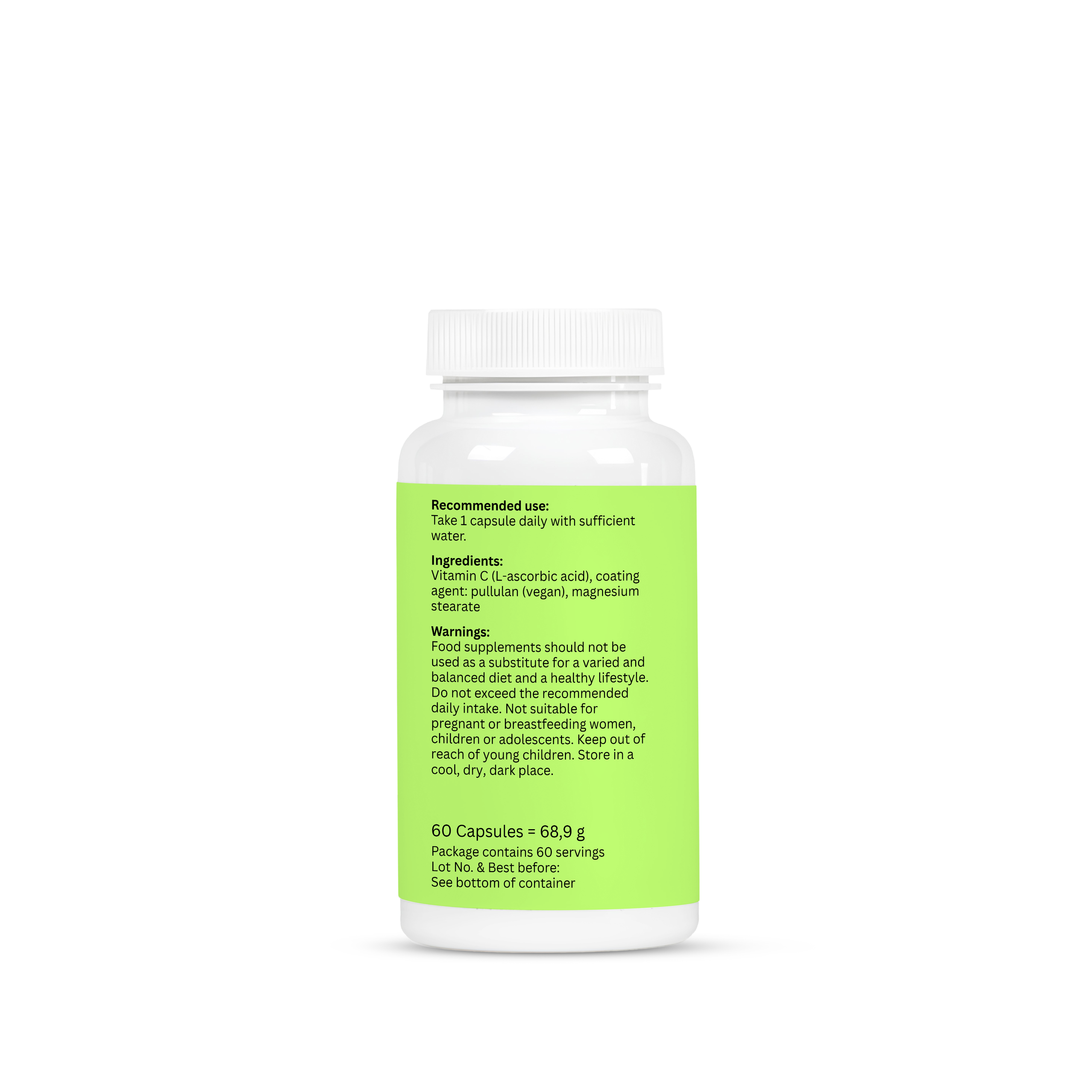 Vitamin C – 60 Capsules