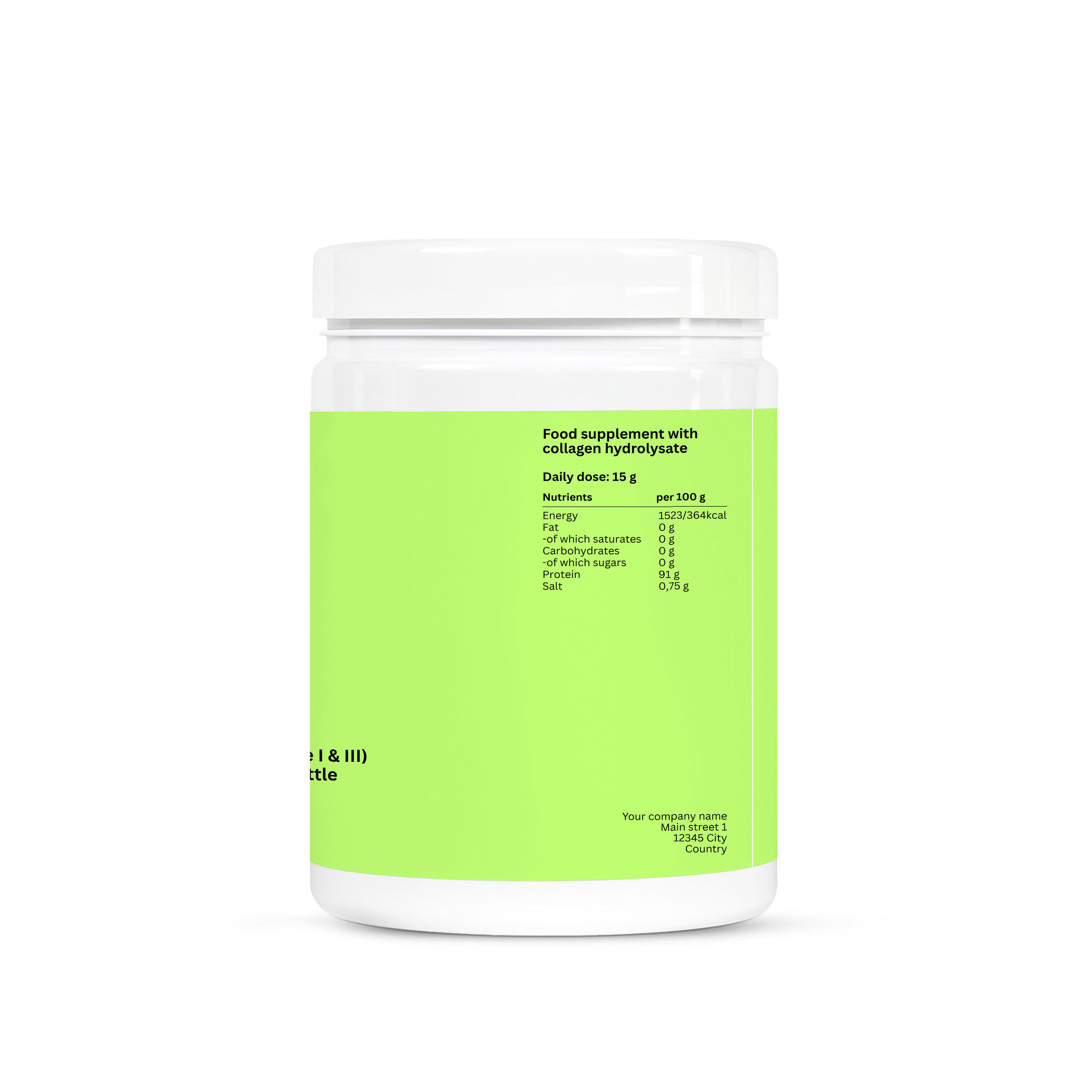 Collagen Hydrolysate – 300g