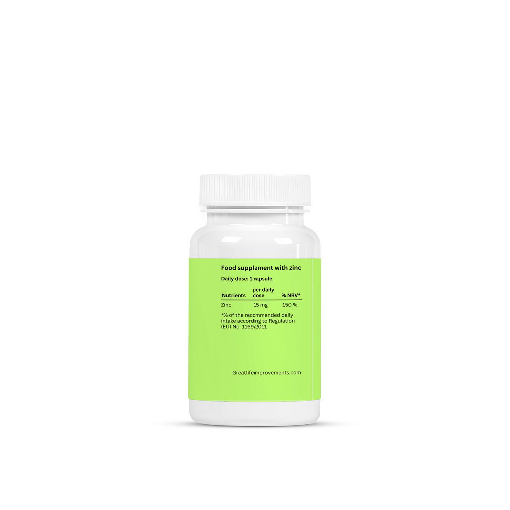 Zinc Bisglycinate – 60 Capsules