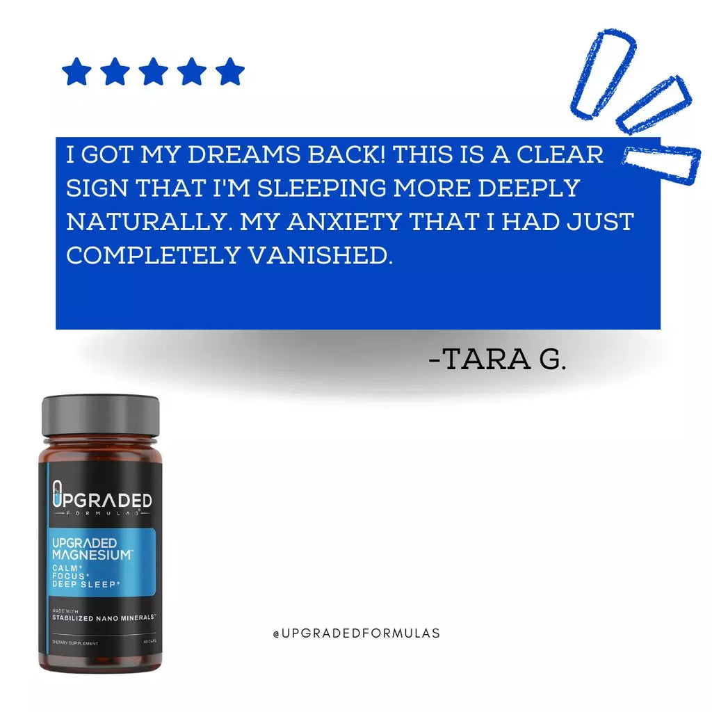 Upgraded Nano Magnesium — Clinically Shown to Improve Deep Sleep & REM Sleep
