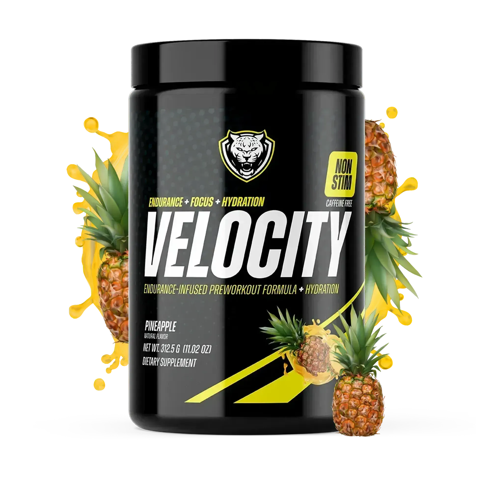 VELOCITY — Caffeine-Free Non-Stimulant Pre-Workout for Runners